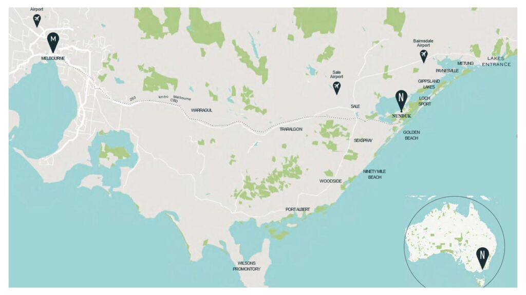 Seacombe West Nunduk Relative Location Map