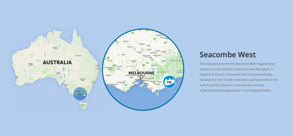 Seacombe West Regenerative Project Location Map